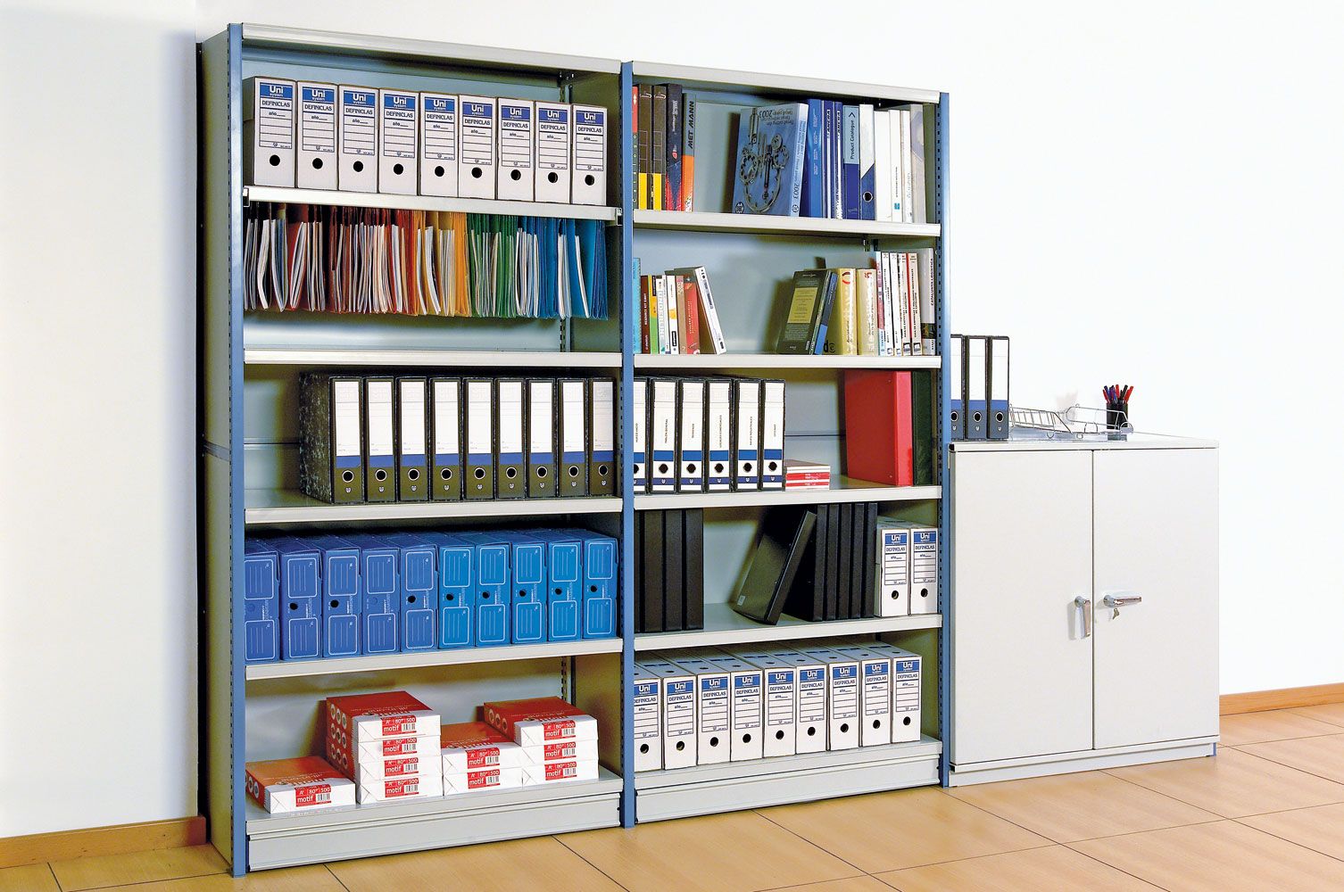 Rayonnage métallique pour bureau M3